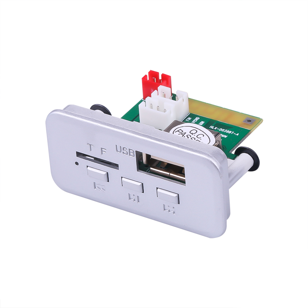 Dekoder MP3 Bluetooth 5.0 DC 12V Car Audio FM Radio Module Handsfree Bezprzewodowy odtwarzacz MP3 Obsługa USB TF AUX do głośnika