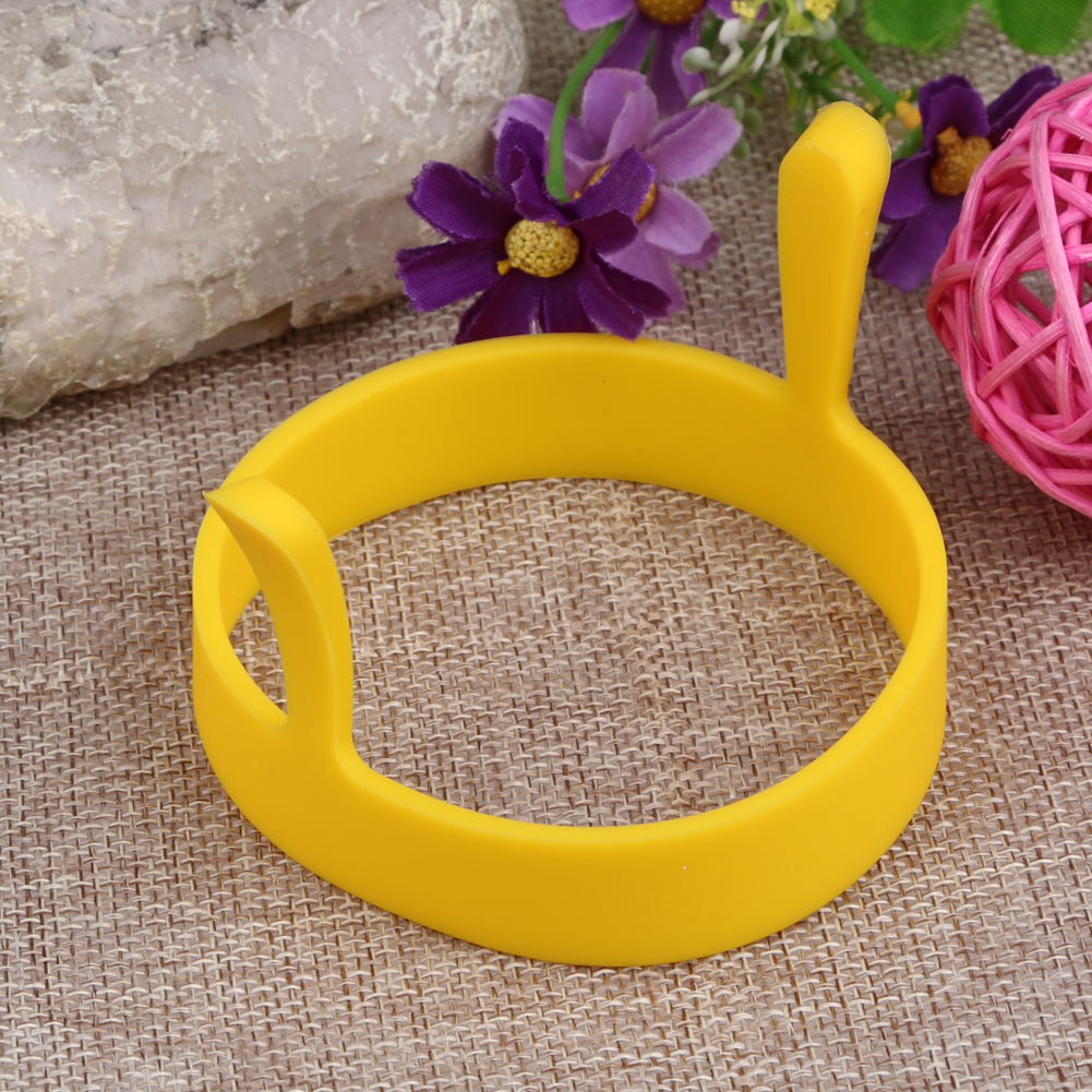 Silicone Ring Fried Egg Mold Nonstick Pancake Ring Molds Omelette Fried Egg Mold Cooking Frying Egg Mould Kitchen Cooking Gadget