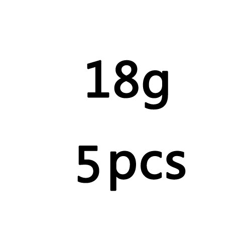 5szt 1g 3g 5g 7g 9g 12g 14g 18g odsłonięta główka jigowa kolczasty hak korba Jigging haczyk wędkarski haczyk wędkarski dla miękka przynęta peche Tackle: 18g-5pcs
