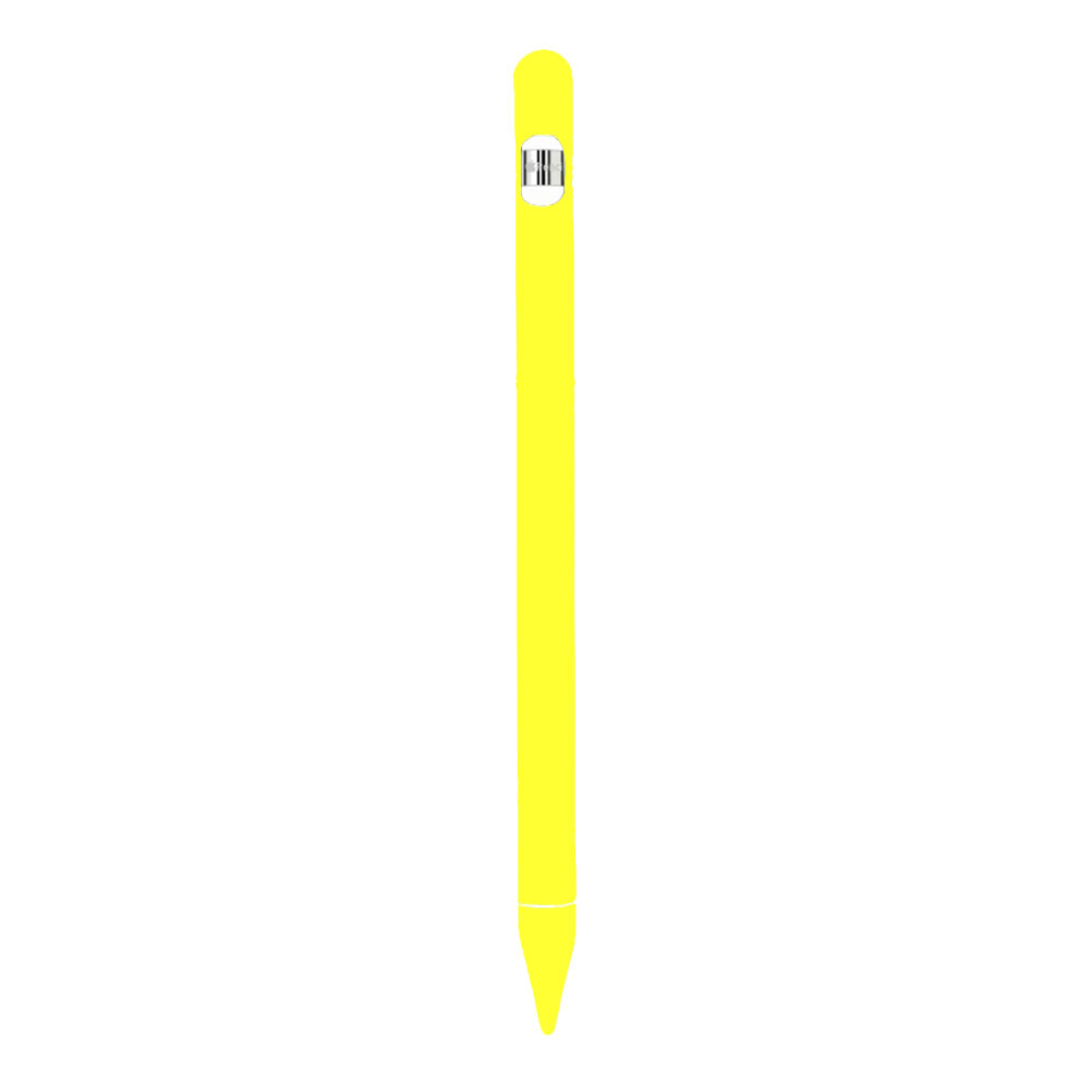 Funda protectora para Apple Pencil 1, funda de silicona blanda de colores Compatible con iPad, tableta, lápiz táctil: Yellow