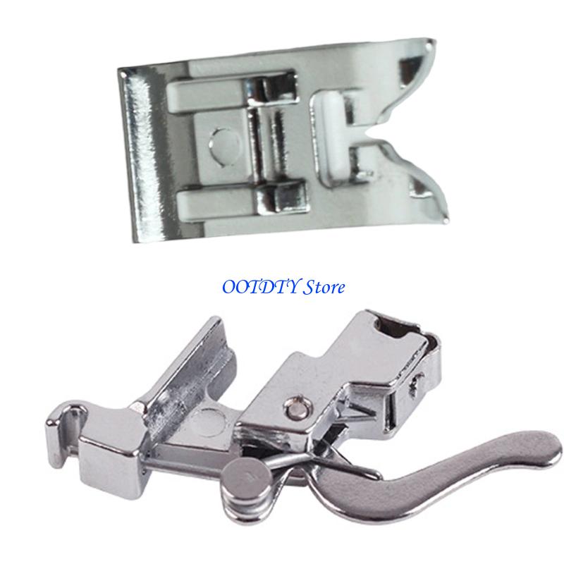 367A 2PCS Sturdy Zinc Alloy Quilting Foot e On Adapts Acessory With Standards Home Sewing Machines