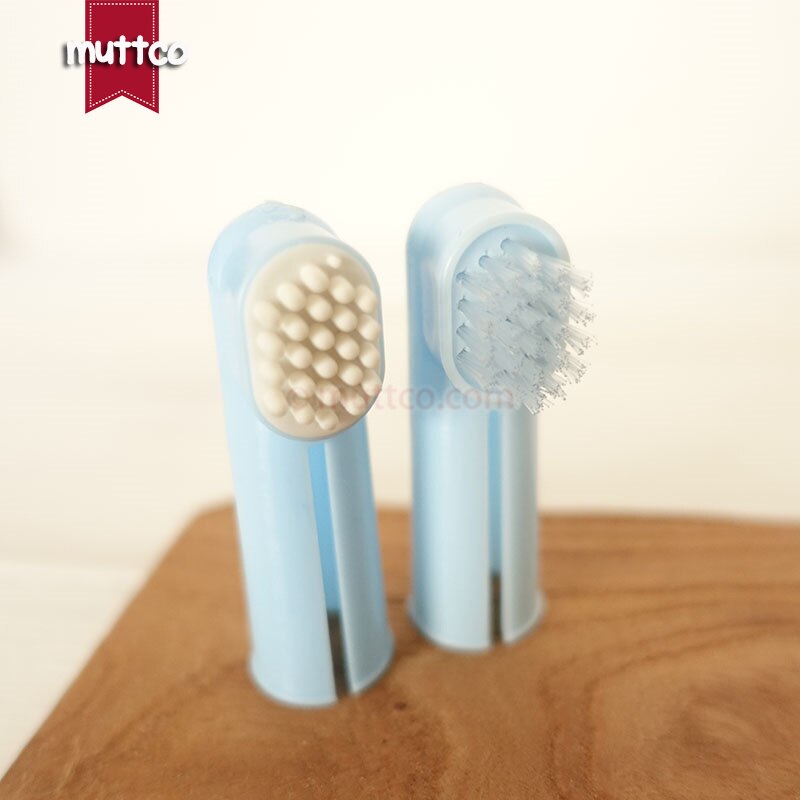 2 stks/partij handig vinger korte tandenborstel 2 ontwerpen kleine tandenborstel DCO-A025