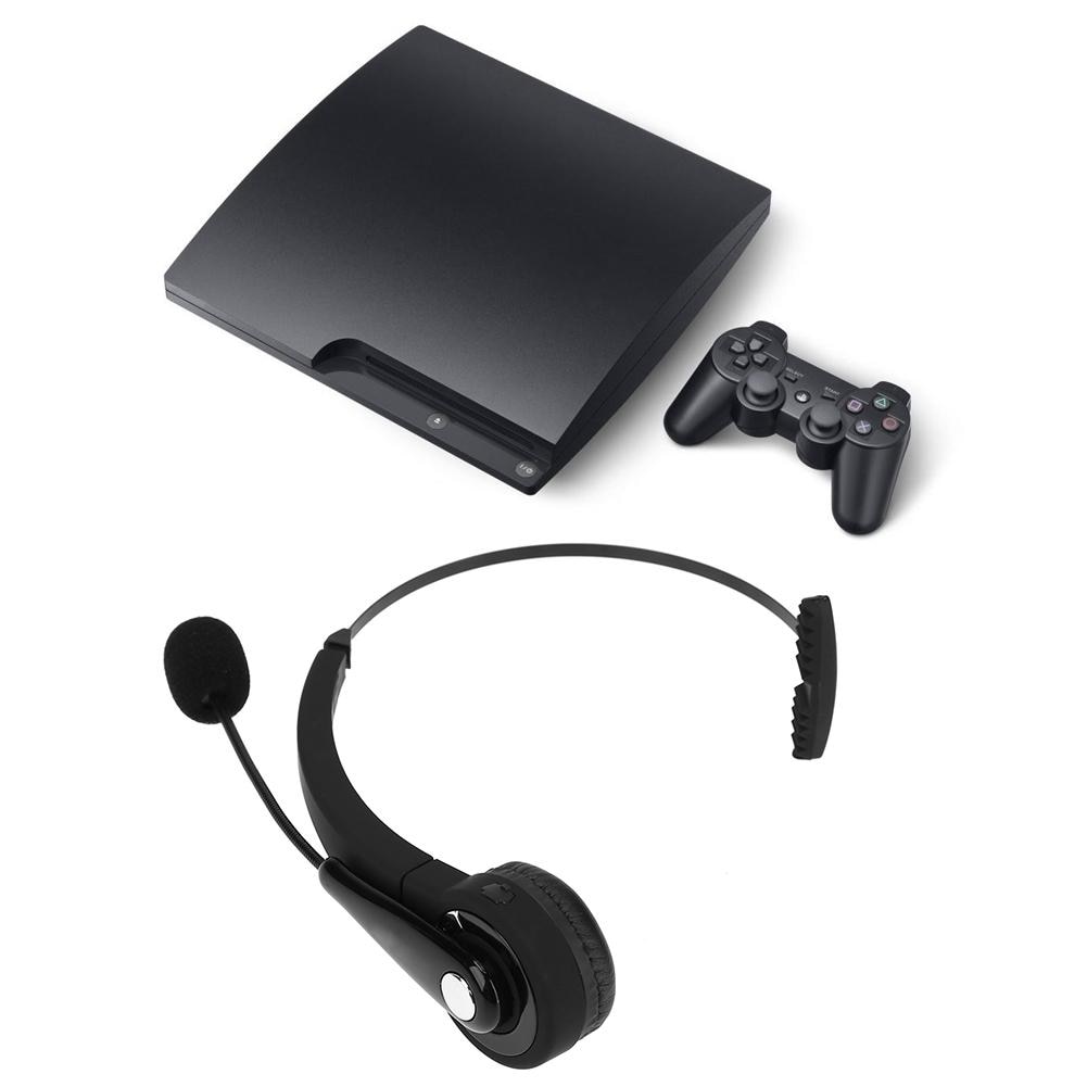 Mono Draadloze Bluetooth-Compatibel Headset Hoofdtelefoon Met Microfoon Voor PS3 Kantoor Mobiele Telefoon Laptop