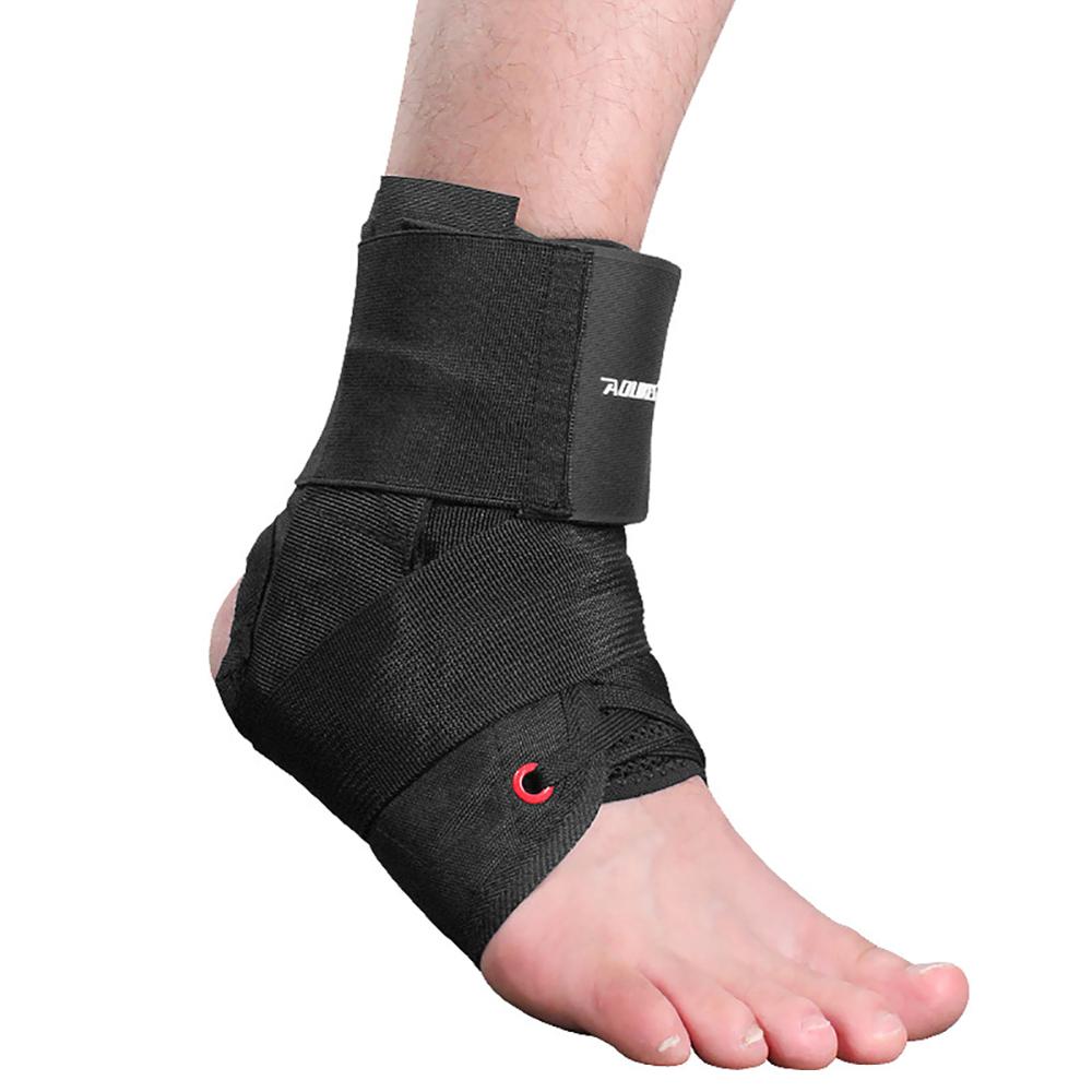 1Pc Enkel Ondersteuning Ademend Verstelbare Anti-Slip Voet Hak Cover Beschermende Wrap Fitness Sportkleding Supply: L