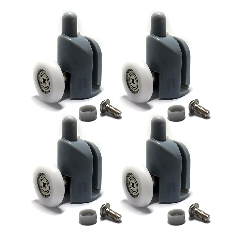4pcs-8cs Top & Bottom Shower Door ROLLERS / Runners / Pulleys / Wheels Replacement Parts 23mm25mm diameter