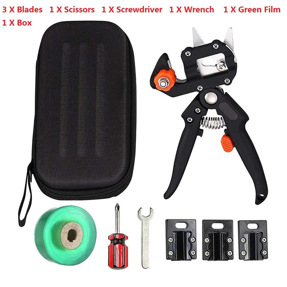 Garden Grafting Tool Pruner plant Cut Nursery Garden Grafting Branch Cutter Scissor Secateur Pruning Plant Scissor Cutting Tool: 8pcs