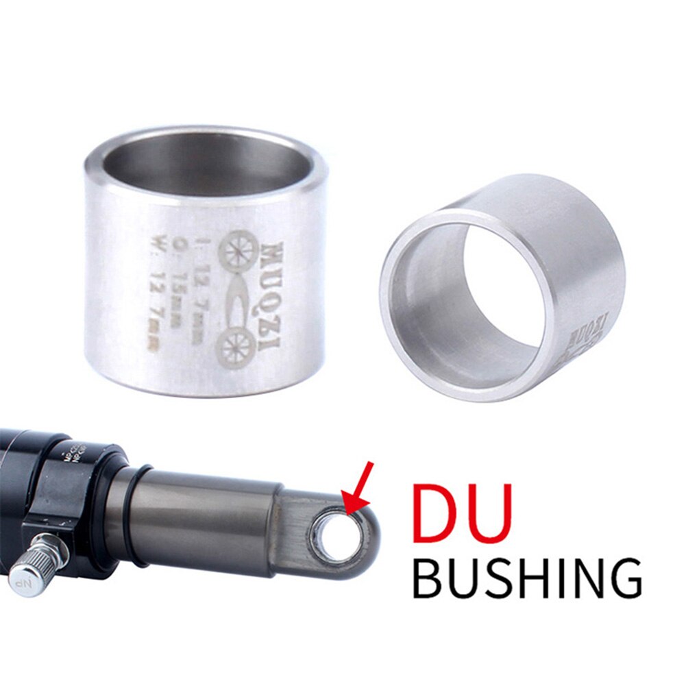 Mountain Bike Rear Shock Absorber Bushing Stainless Steel Self-Lubricating Du Bushing for Cycling Bicycle Accessories