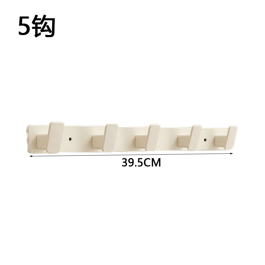 Coat Hook Wall Rack Hanger - Black Coat Rack with Hooks Wall Hooks for Hanging Hat Key Bag Towel Wall Mount Coat Rack: light green