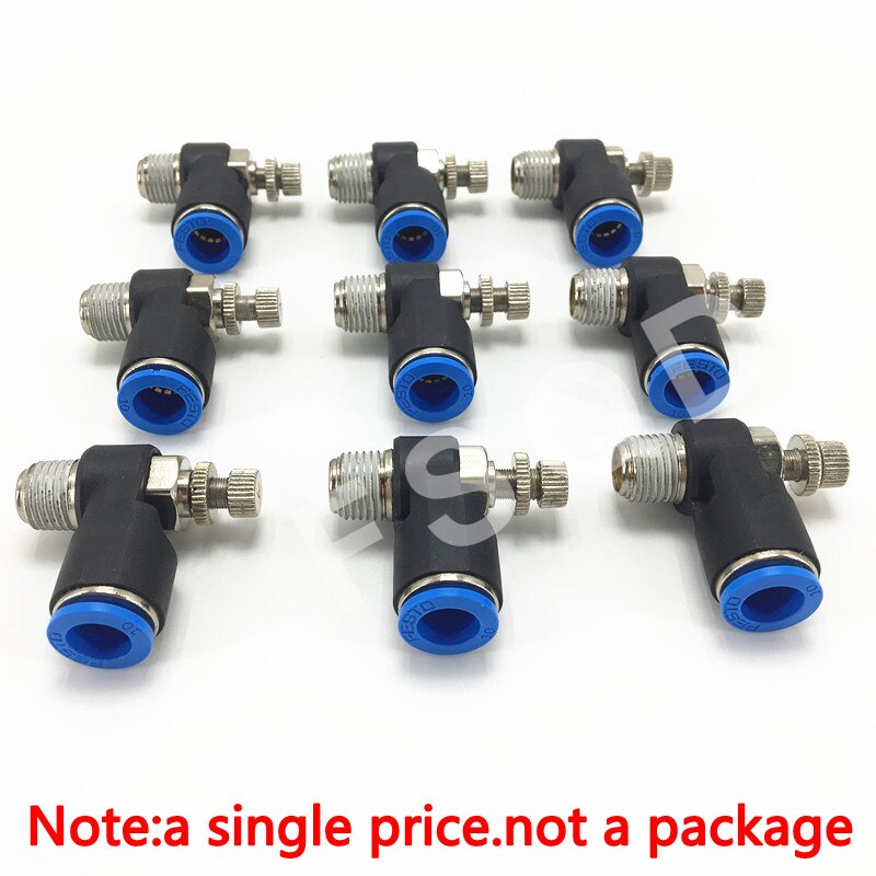 GRLA-1/8-QS-6-D GRLA-1/8-QS-8-D GRLA-1/8-QS-10-D GRLA-1/4-10-RS-D GRLA-3/8-8-RS-D FESTO One-way flow control valves connector