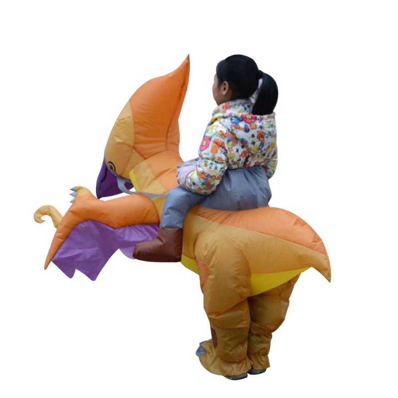 Oppblåsbare låve rytter pterodactyl kostyme fancy kjole cosplay klær