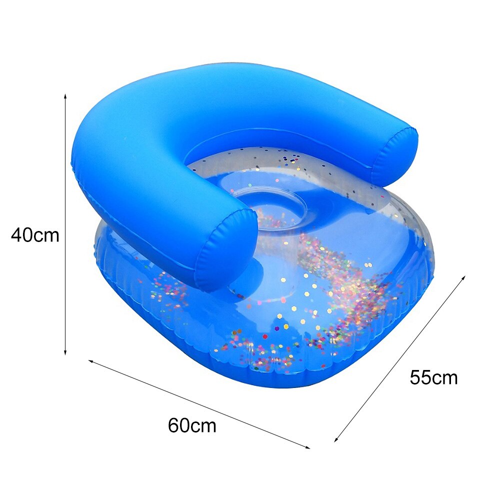 Baby Kids Children Inflatable Sofa Stool Chair Seat Thickened Multifunctional Bathroom Sofa Chair PVC