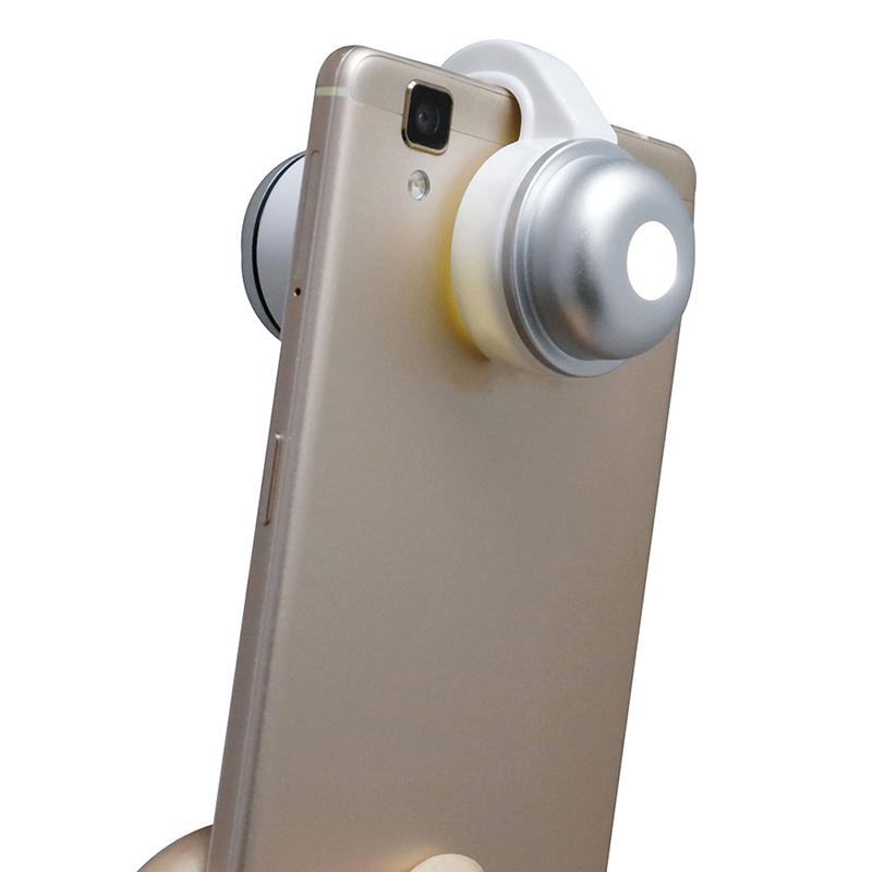 Universal 30x Optical Zoom Mobile Phone Microscope Clip Led Light Micro Lens Telescope MobilPhone Camera for ipad