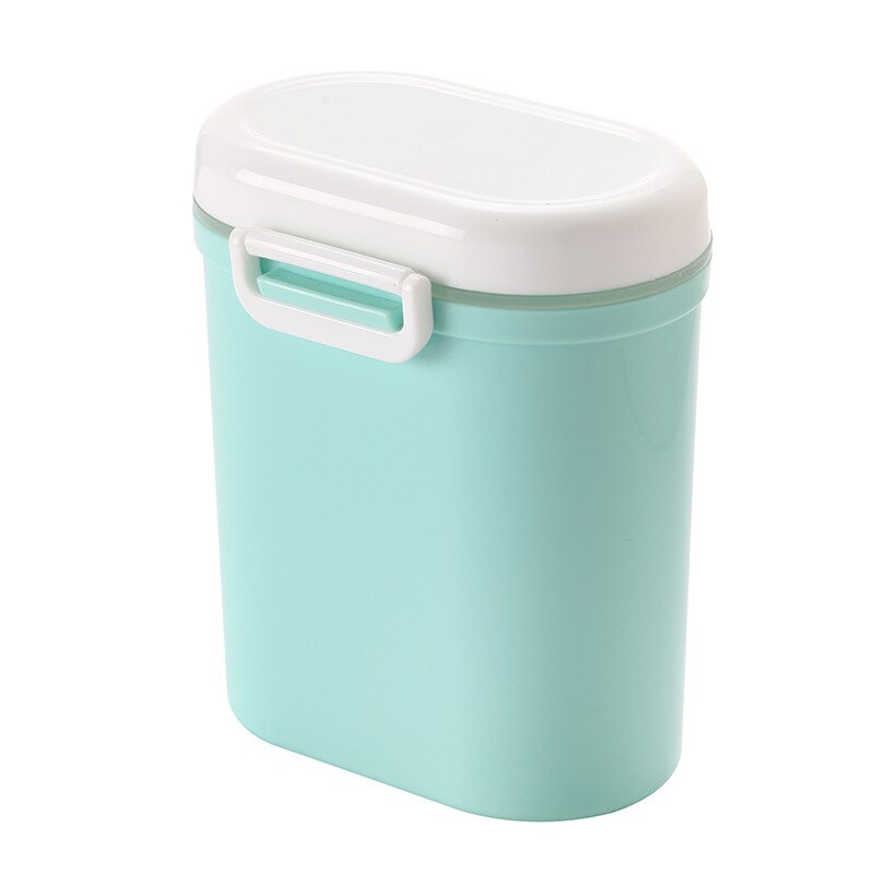 Boîte de stockage de lait en poudre pour bébé,distributeur de nourriture, conteneur, alimentation pour enfants, portable, PP,: green