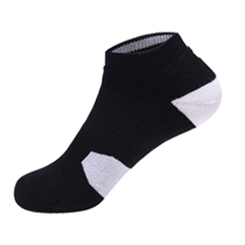 Basketball Adult mao jin di Thickened Elite Socks Profession Sweat Absorbing Wear-Resistant Anti-Friction Training Athletic Sock: LQW10406 Black and White