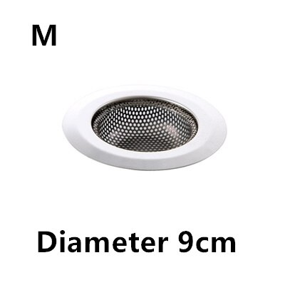 2 Filtri Per Scarico In Acciaio Inox, Per Lavello, Vasca Da Bagno, Doccia, Cattura Capelli, Diametro 6.8cm, Argento
