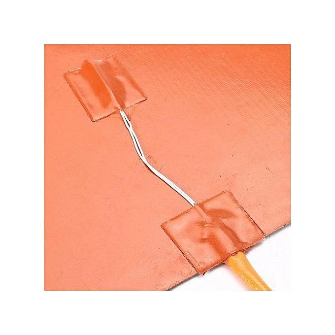 12V 200W 200X200MM Silicone Rubber Heater 3D Printer Heater Bed