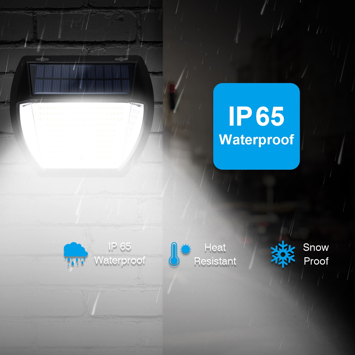 Greensun 138 Led Solar Wandlamp Outdoor Solar Lamp Waterdicht Zonne-energie Zonlicht Outdoor Solar Licht Voor Tuin Decoratie