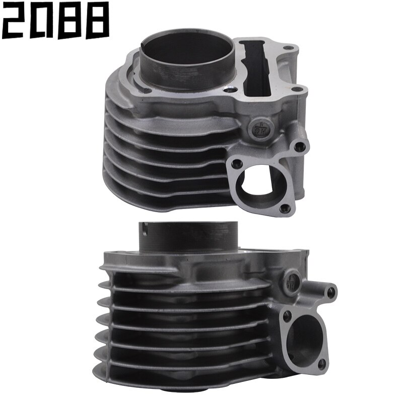 50 mm cilindermontageset, complete zuigerveerset motorcilinder montage vervanging voor GY6 100cc scooter motorfiets