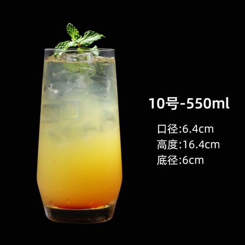 Mojito Glas Cocktail Glas eins Wind Trinken Glas Obst Wein Colin Glas Lange Trinken Mousse Glas Kreative Glas: 10-550ml