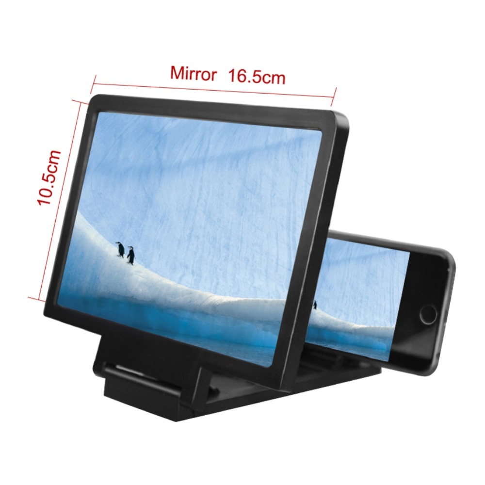 Telefon Bildschirm Lupe 3D Film Verstärker 3X Zoom Vergrößert Bildschirm Video Verstärker Strahlung Auge Schatz Zu Sehen Filme Lupe
