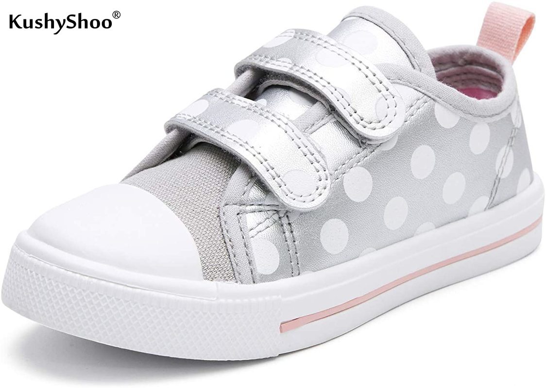 Kushyshoo Kids Schoenen Mode Cartoon Gedrukt Klittenband Kinderen Sneakers Meisjes En Jongens Peuter Sneakers Canvas Schoenen