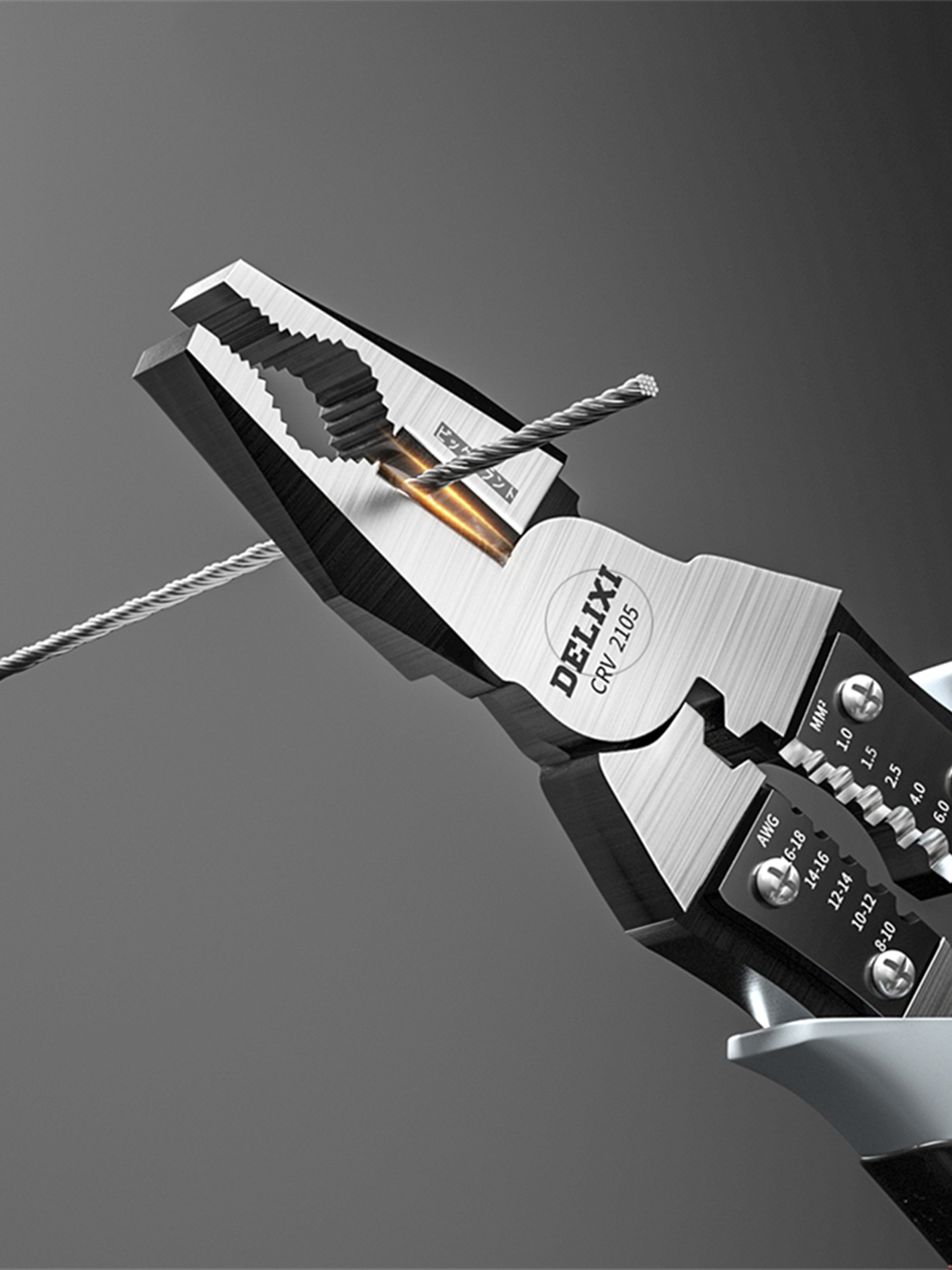 Alicates diagonales universales multifuncionales, alicates de punta de aguja, herramientas manuales, herramientas de Hardware, cortadores de alambre universales para electricista