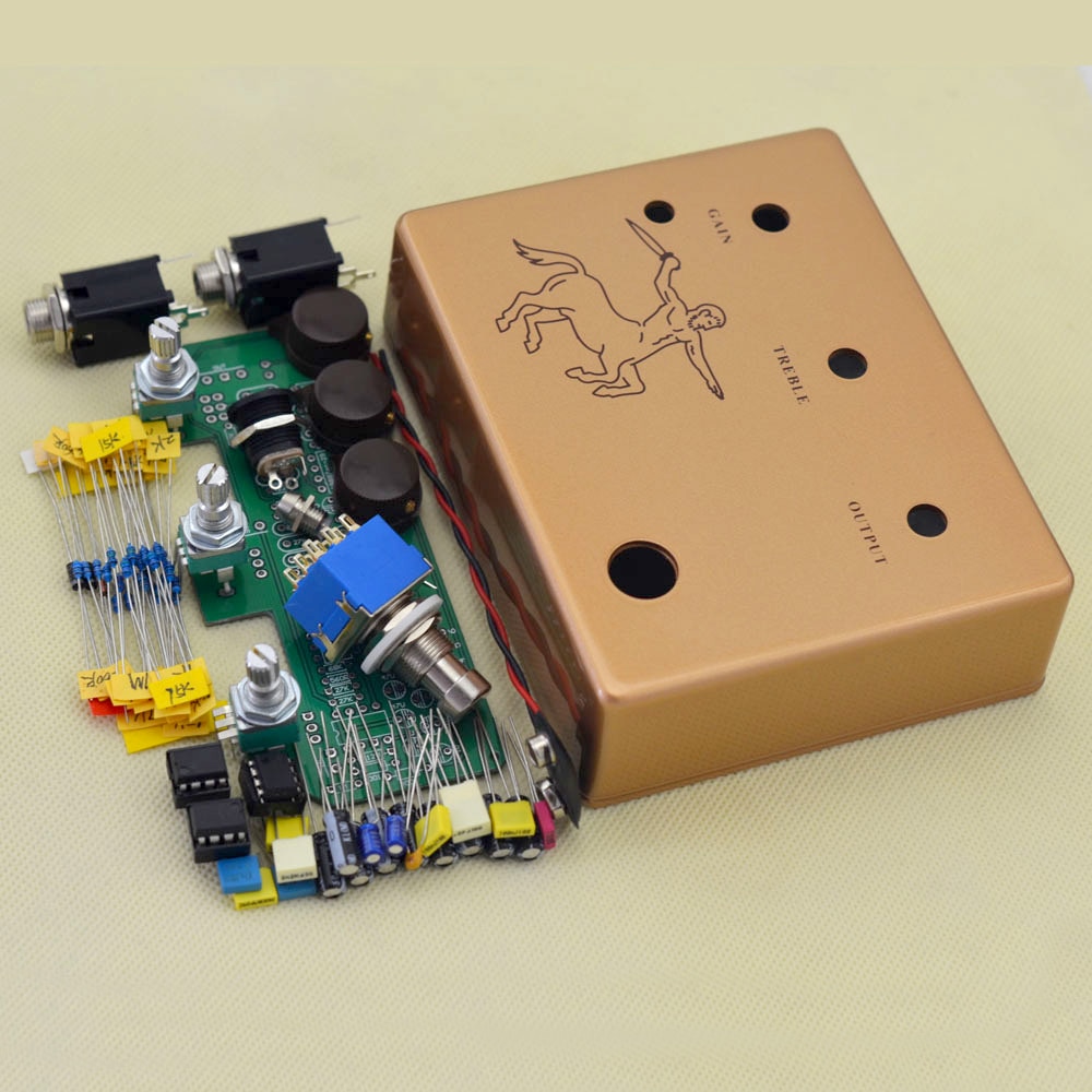 Make Your Own Genuine Overdrive Guitar Effect Pedal All Kits True-Bypass
