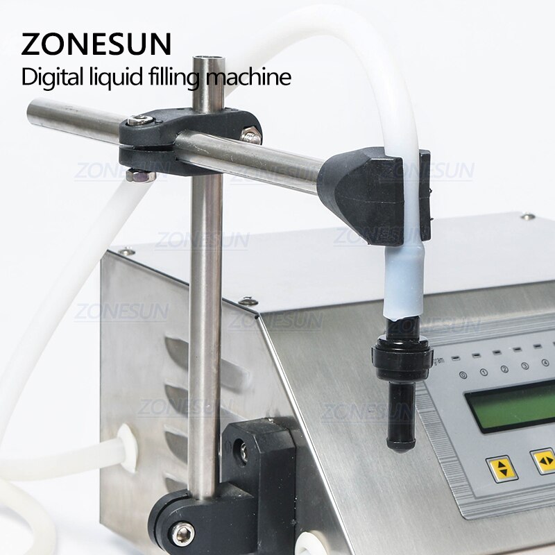 ZONESUN Numerical control liquid filling machine on the English control panel GFK-160 5-3500ml