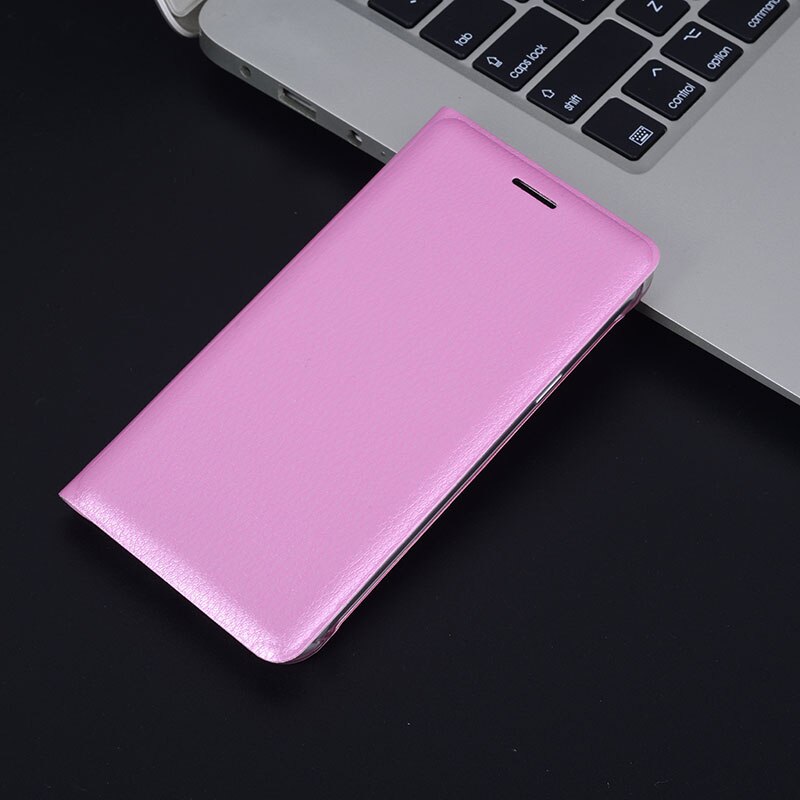 360 Phone Case For Samsung Galaxy J5 GalaxyJ5 J 5 SM J510 J510F J500 J500F J510FN J500FN SM-J510F flip Leather Cover: For J5 2016 5.2inch / Pink
