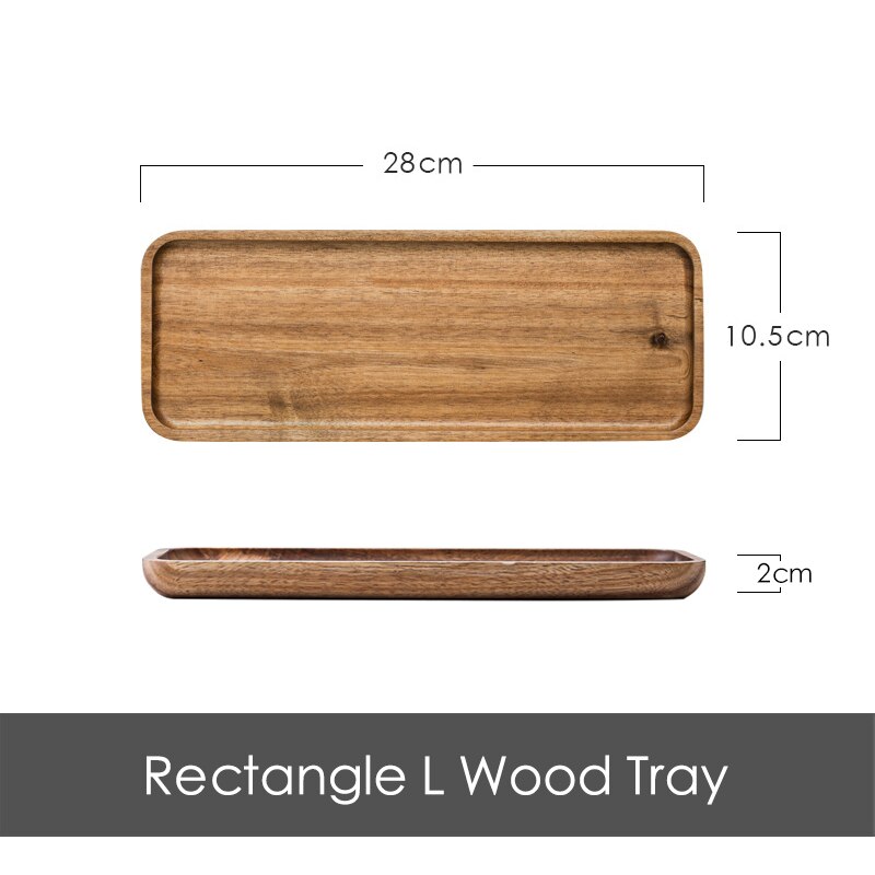 Acaciahouten Eettafel Rechthoek Edge 200x100 cm