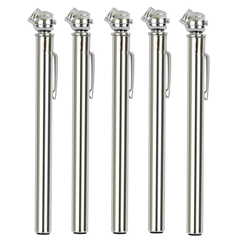 Low Pressure Pen Tire Gauge 1-20 PSI for Golf Carts, ATV's and Air Springs 5 Pack: Default Title
