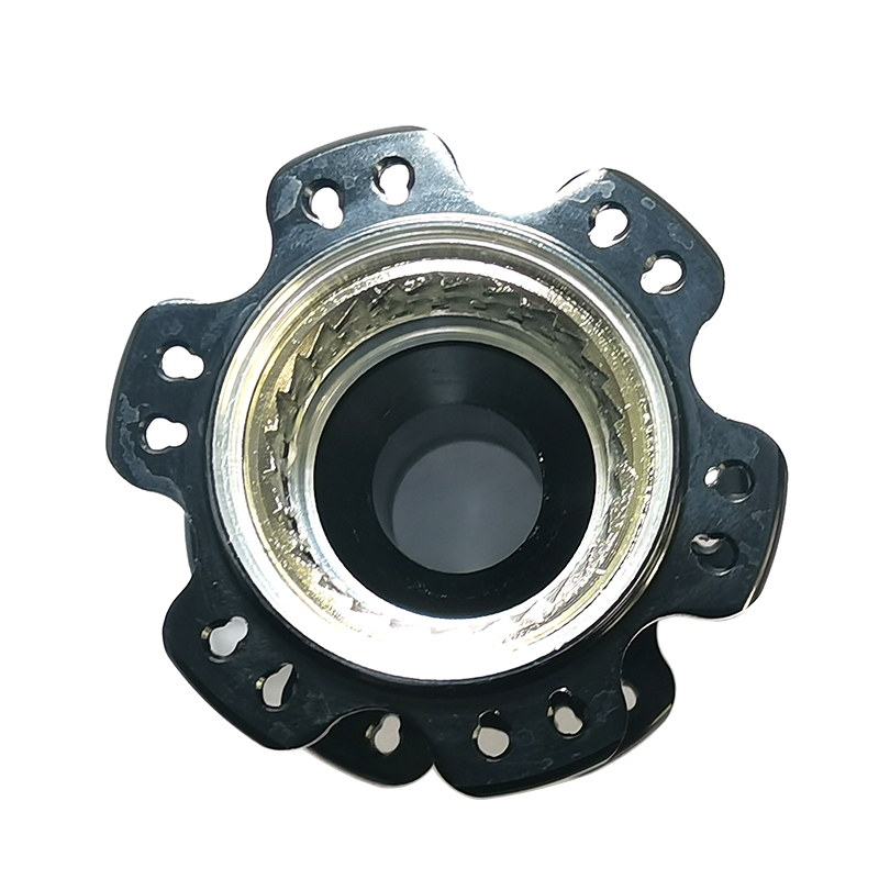 Novatec F372SB Rear Hub Body Shell 24 Key Holes Road Bicycle 24H Black Red White with Ratchet Ring No Bearings Freehub