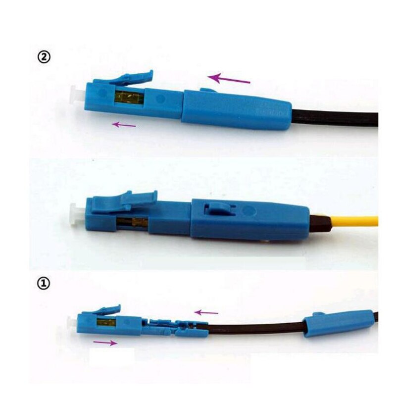 10 pièces de LC UPC monomode connecteur rapide à f... – Grandado