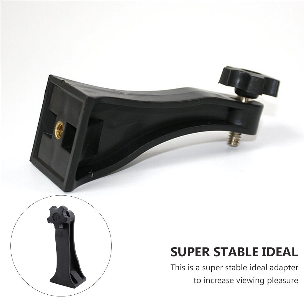 1 PC Plastic 1/4 inch Screw Hole Binocular Tripod Adapter Binocular Tripod Mount