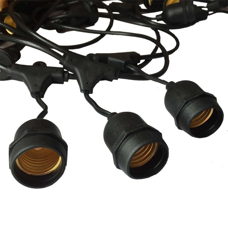S14 Commercial Grade LED String Light With 5/10/15PCS Edison Bulbs E27 Waterproof for Outdoor Street Backyard Patio Cafe Bistro