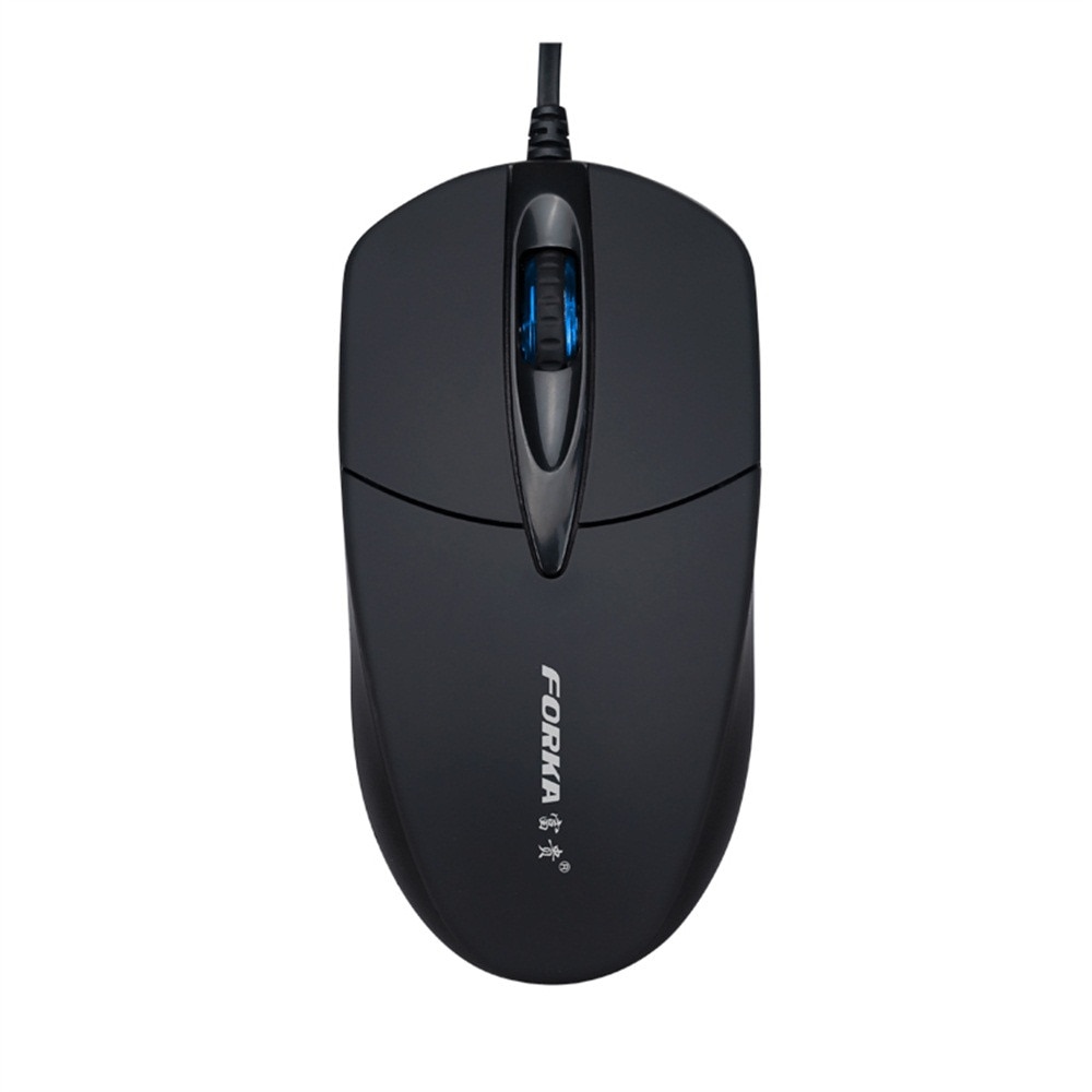 Mouse 3 Button 1200 DPI USB Wired Silent Optical Gaming Mouses For PC Laptop Wired Mouse: Default Title