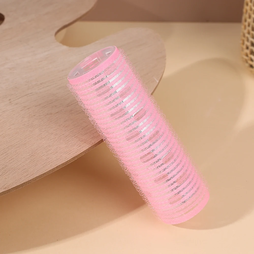 Selbstklebende Lockenwickler, tragbar, faul, DIY, magische Styling-Werkzeuge, Heimgebrauch, rosa Lockenwickler, Bang Beauty Braiders, Friseur: Rot