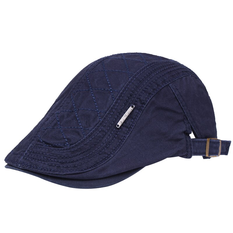 Boina plana a la para hombre, gorro plano de que combina con todo, de newsboy, retro, informal, pintor, novedad de