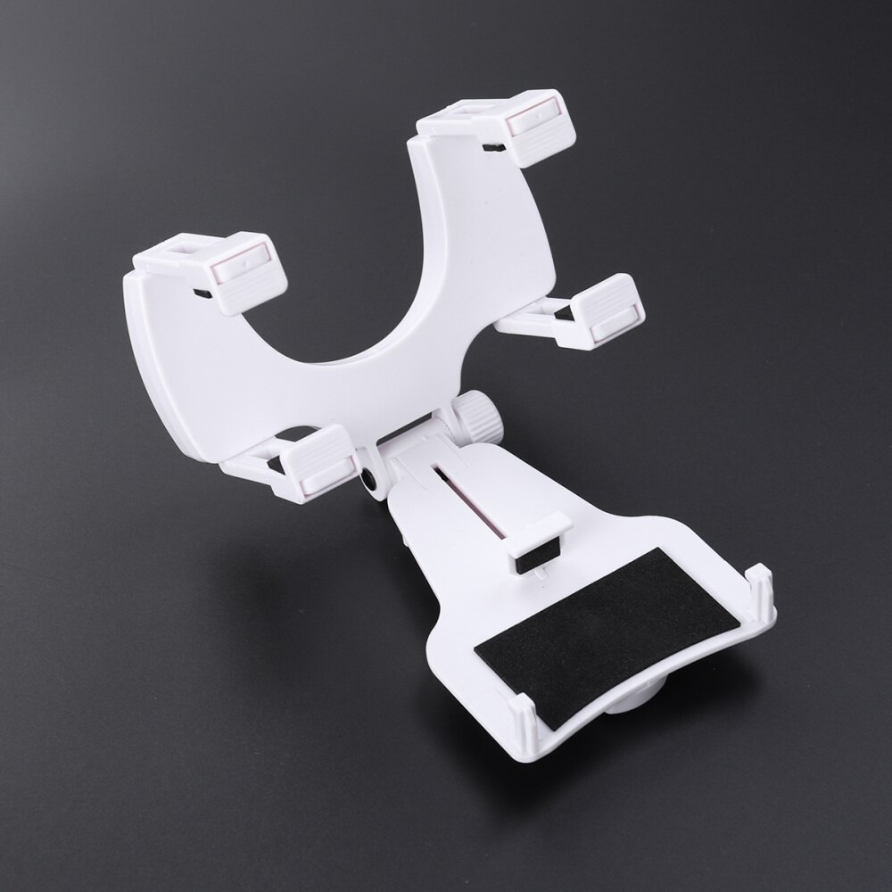 Cell Phone Car Mount Review Mirror Phone Holder Cradle Stand for GPS (Black)