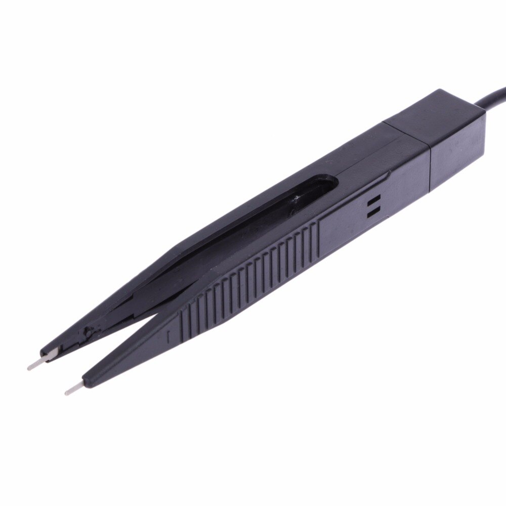 Multimeter SMD Spoel Test Clip Meter Probe Kabel Pincet voor Multimeter Condensator Componenten Weerstand Condensator Meten