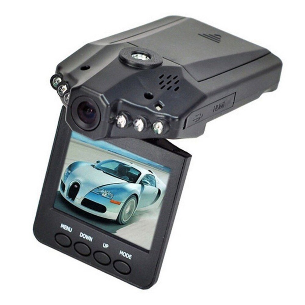 2.5 tommer hd bil ledet dvr road dash videokamera optager camcorder lcd parkeringsoptager cmos senser højhastighedsoptagelse