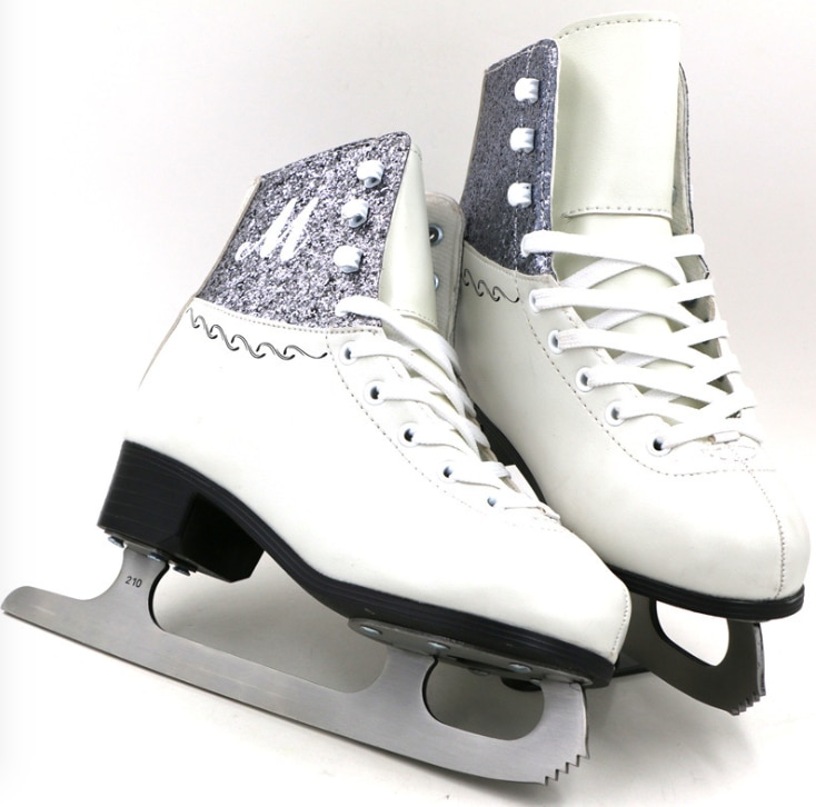 Fancy ice skates stainless steel ice skates skating shoes