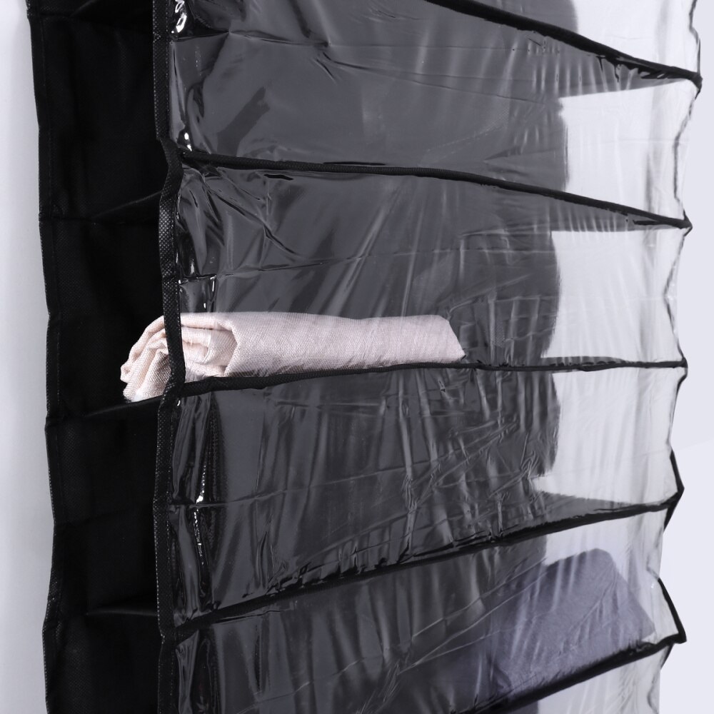 26 grote zakken boven de deurhanger, schoenenorganizer, kastplanken, opbergrek, ruimtebesparend (wit)