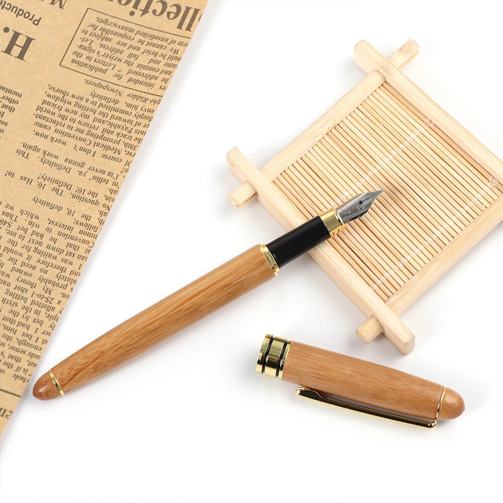 1Pc di Bambù Arte Calligrafia Penna Stilografica Broad Stub Scalpello Punte Pennino 0.7 millimetri 1.1 millimetri 1.5 millimetri 1.9mm 2.5 millimetri 2.9 millimetri Strumento di Scrittura