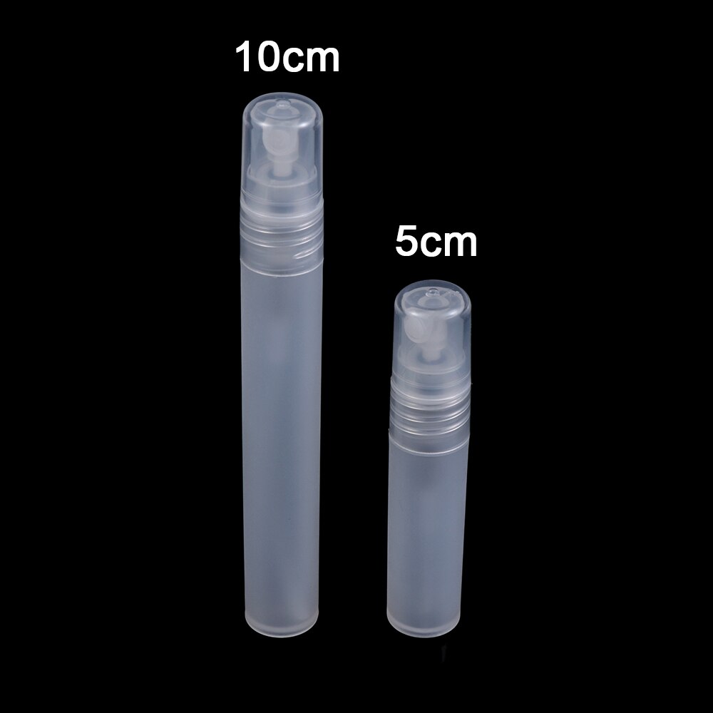 1pc 5/10ml meikki täytettävä pullo tyhjä muovinen hajuvesisumutin spraypullo minimatkatarvikkeet