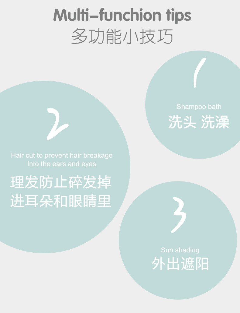 7 Colors Infant Shower Cap Visor Protective Shower Products Cap Wide Brim Ear Cover Adjustable Bath Time Safety Hat