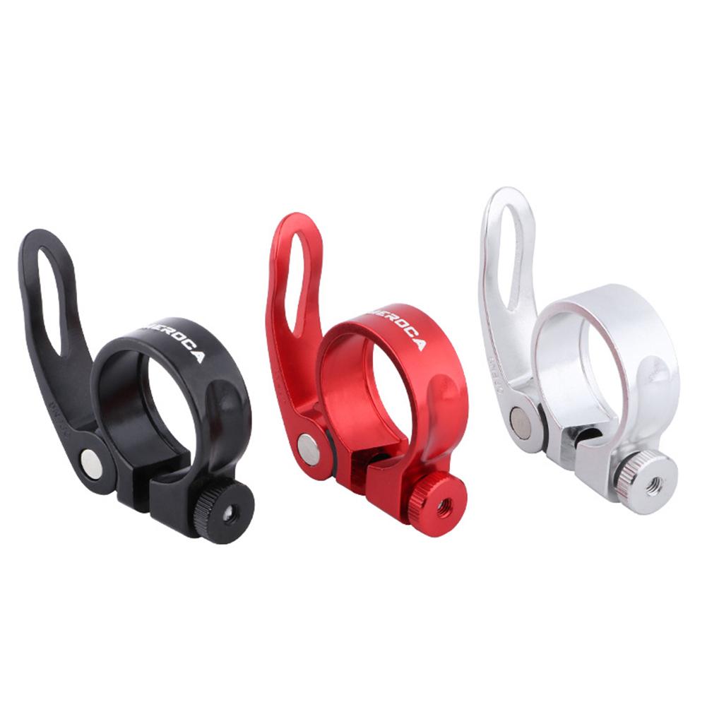 Fiets Quick Release Zadelpenklem Aluminium Zadel Buis Vergrendeling Klem Racefiets Zadelpenklem