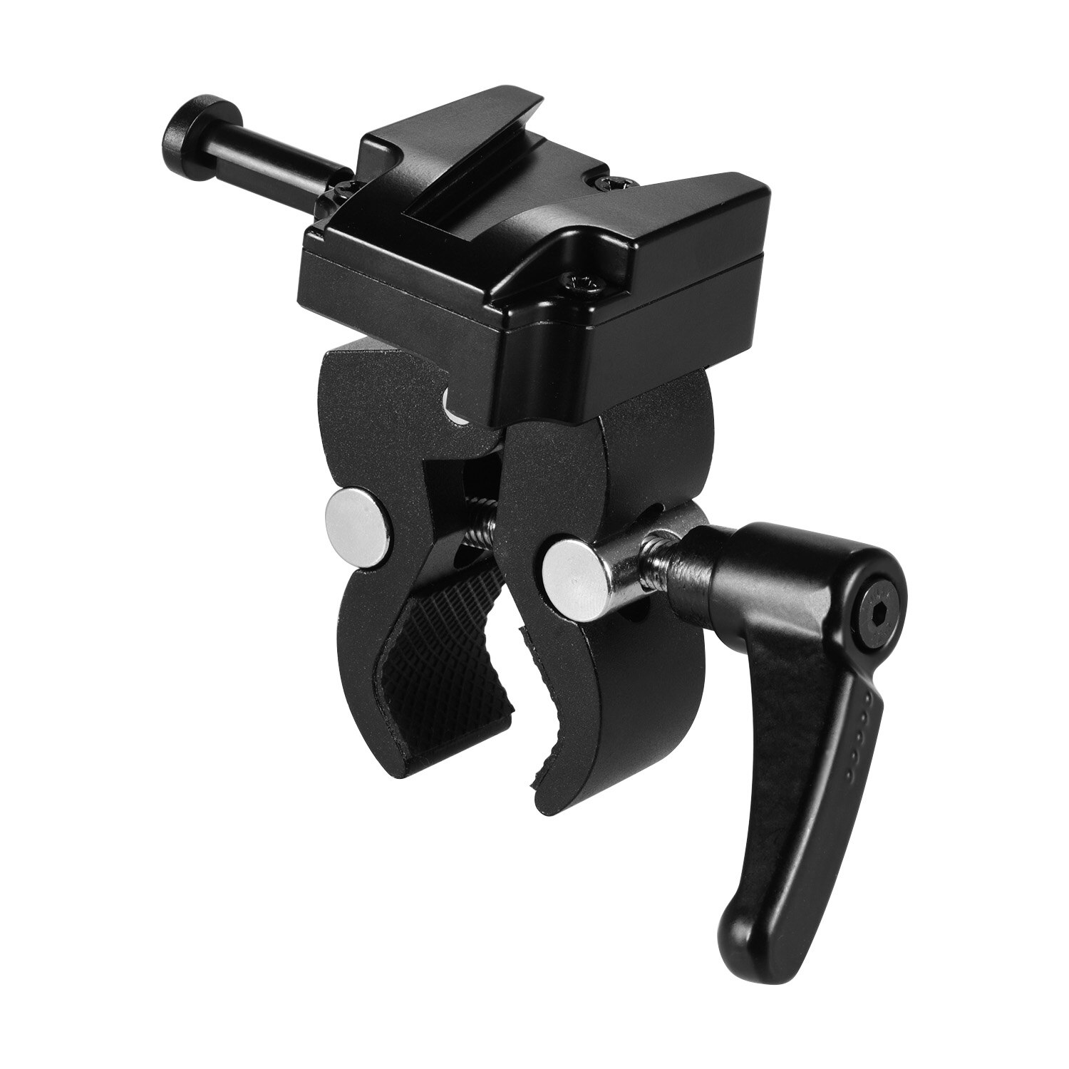 V-Mount Battery Adapter with Clamp for Mounting to Light Stand Tripod 1.2Kg Load Capacity