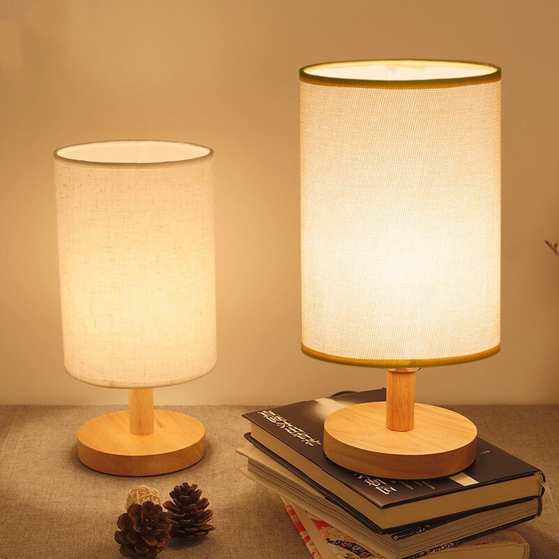 Tisch lampe schlafzimmer studie nacht lampe massivholz kreative geburtstag nacht licht dekoration neue