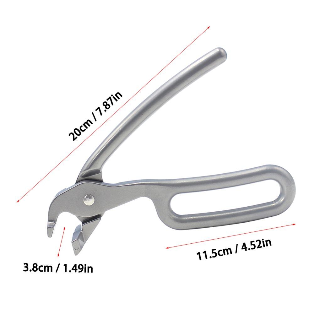 Pizza Pan Gripper Aluminium Dish Plate Bowl Clip Anti Gripper Pizza Pan Plate For Pulling Oven Pizza Pan Dish Tray: Default Title